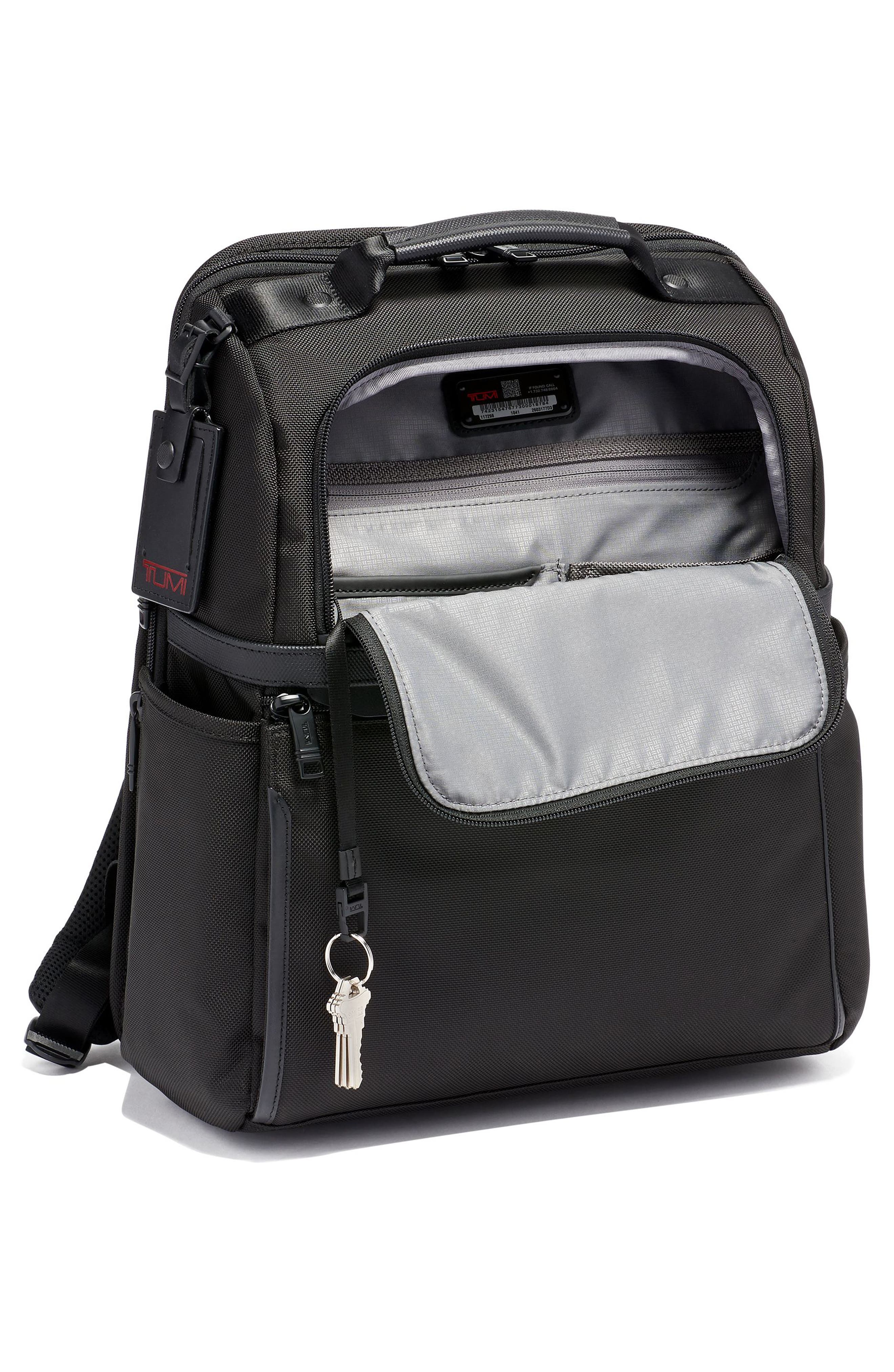 TUMI Alpha 3 Collection Slim Solutions Laptop Brief Pack, Alternate, color, 