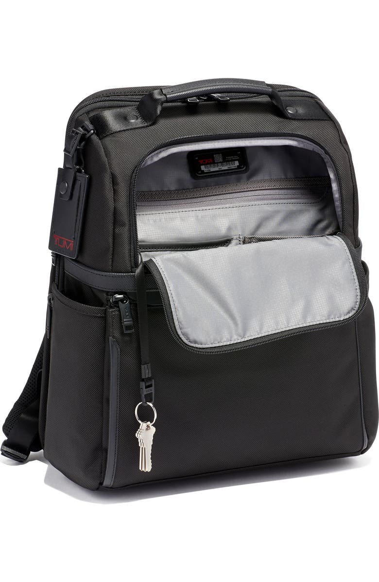 TUMI Alpha 3 Collection Slim Solutions Laptop Brief Pack, Alternate, color, Black