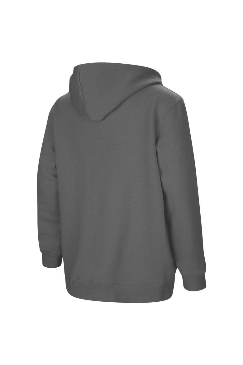 Youth Colosseum Charcoal Alabama Crimson Tide 2-Hit Team Pullover Hoodie, Alternate, color, Charcoal