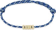 Zoë Chicco 14K Gold Beaded Paracord Bracelet