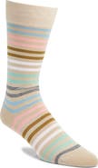 Pantherella Kilburn Stripe Cotton Blend Dress Socks