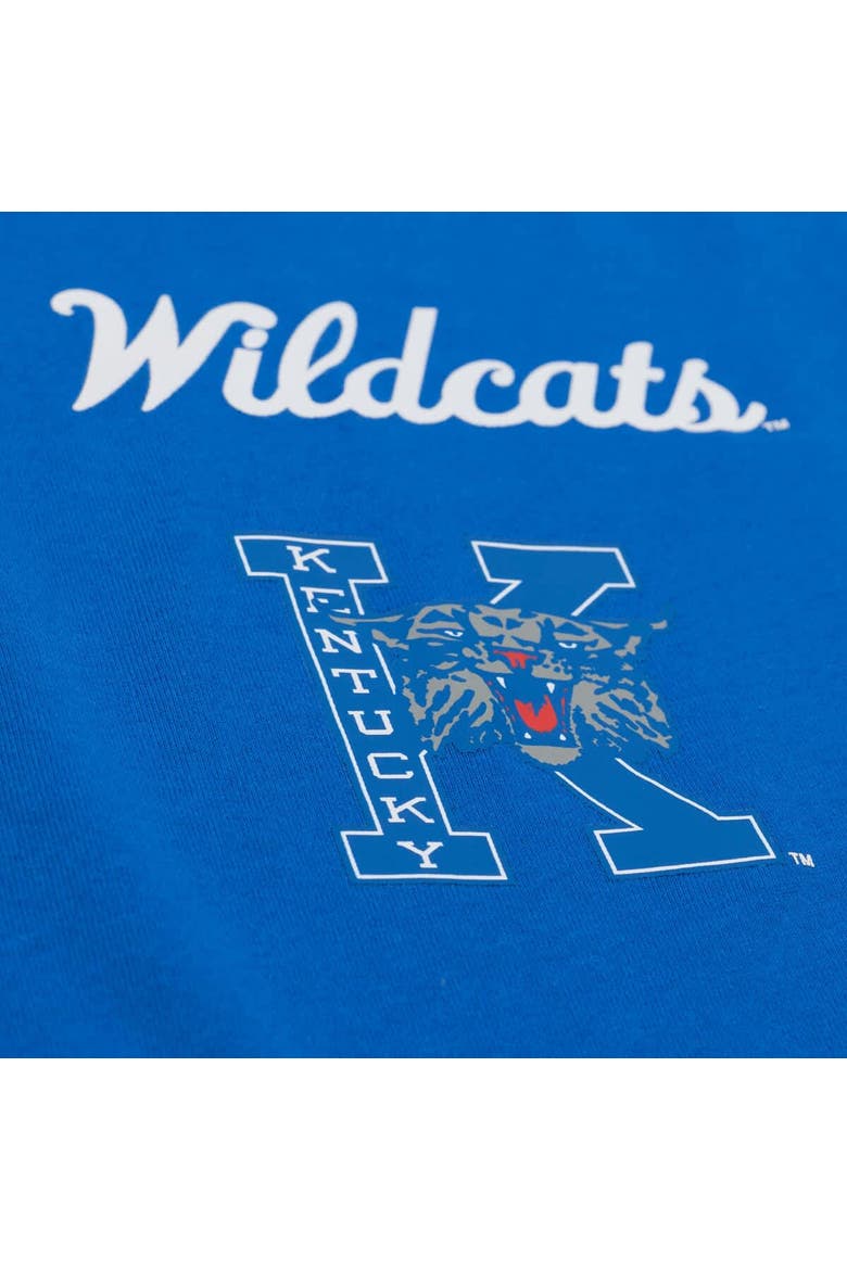 Men's Mitchell & Ness Royal Kentucky Wildcats Double Clutch Premium T-Shirt, Alternate, color, Royal