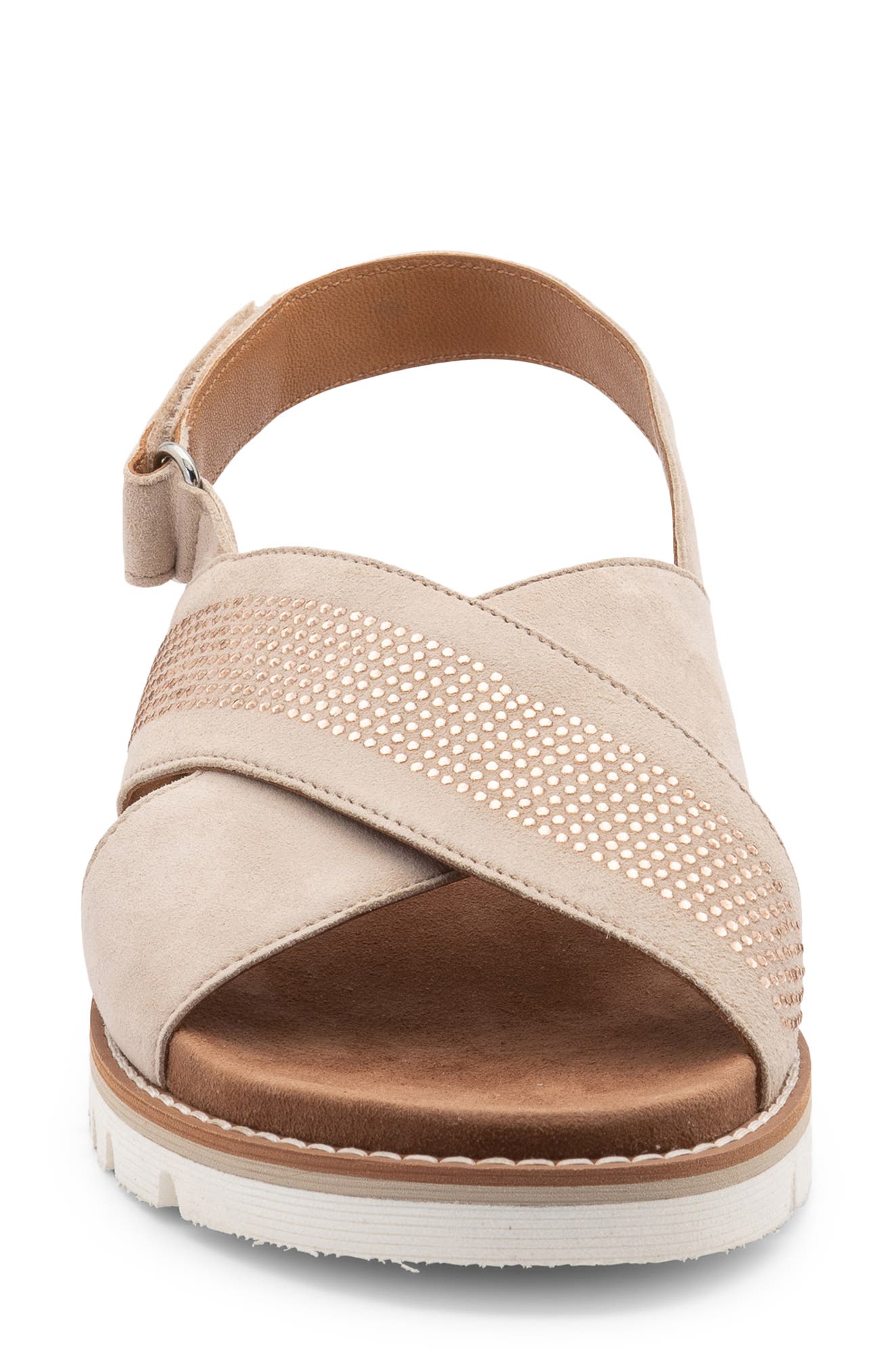 ara Kiki Rhinestone Slingback Sandal, Alternate, color, 