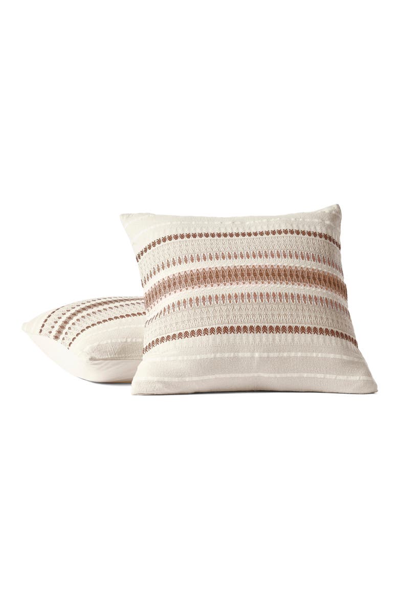 Coast Organic Cotton Pillow Cover, Main, color, REDWOOD