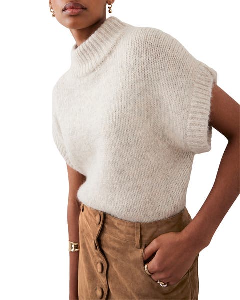 Wool Blend Knit Top