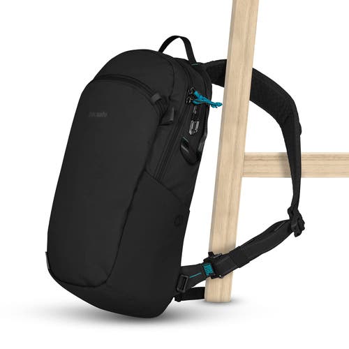 Pacsafe Eco 12l Anti Theft Sling Backpack In Econyl Black