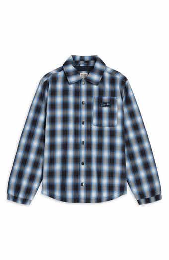 Kids' Plaid Shirt Jacket