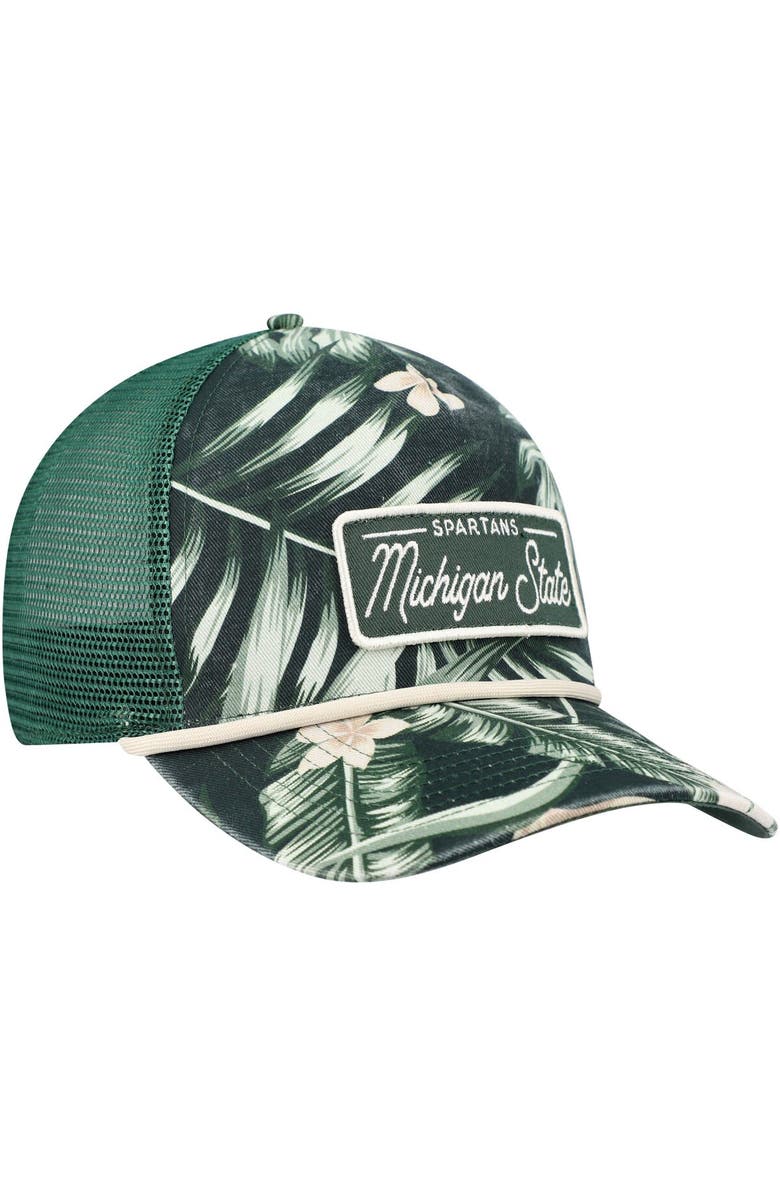 '47 Men's '47 Green Michigan State Spartans Tropicalia Hitch Adjustable Hat, Alternate, color, Green