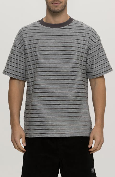 Dobby Days Oversize Stripe T-Shirt