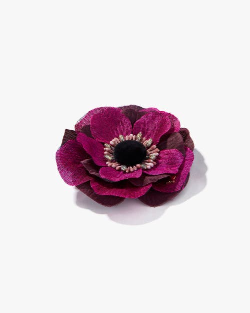 Helena Simon The Magenta Anemone In Purple