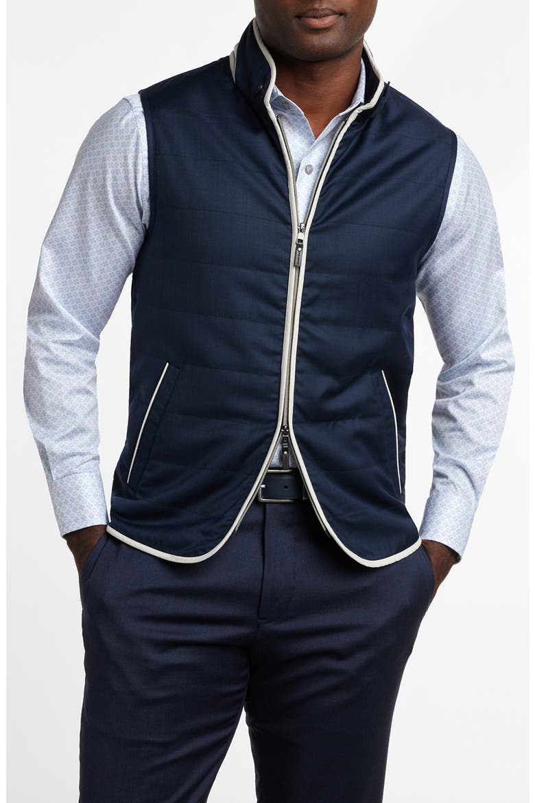 Urban Wool Vest, Main, color, NAVY