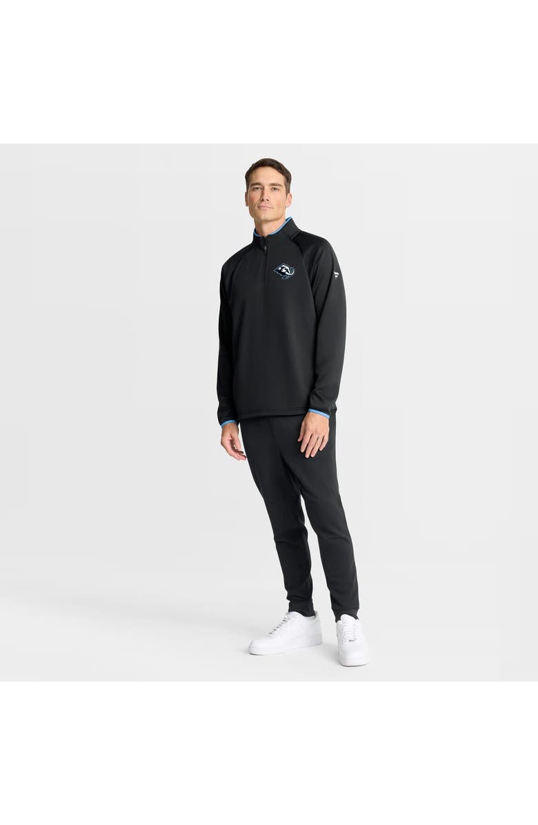 FANATICS Men's Fanatics Black Utah Mammoth Authentic Pro Rink Raglan Quarter-Zip Pullover, Alternate, color, Black