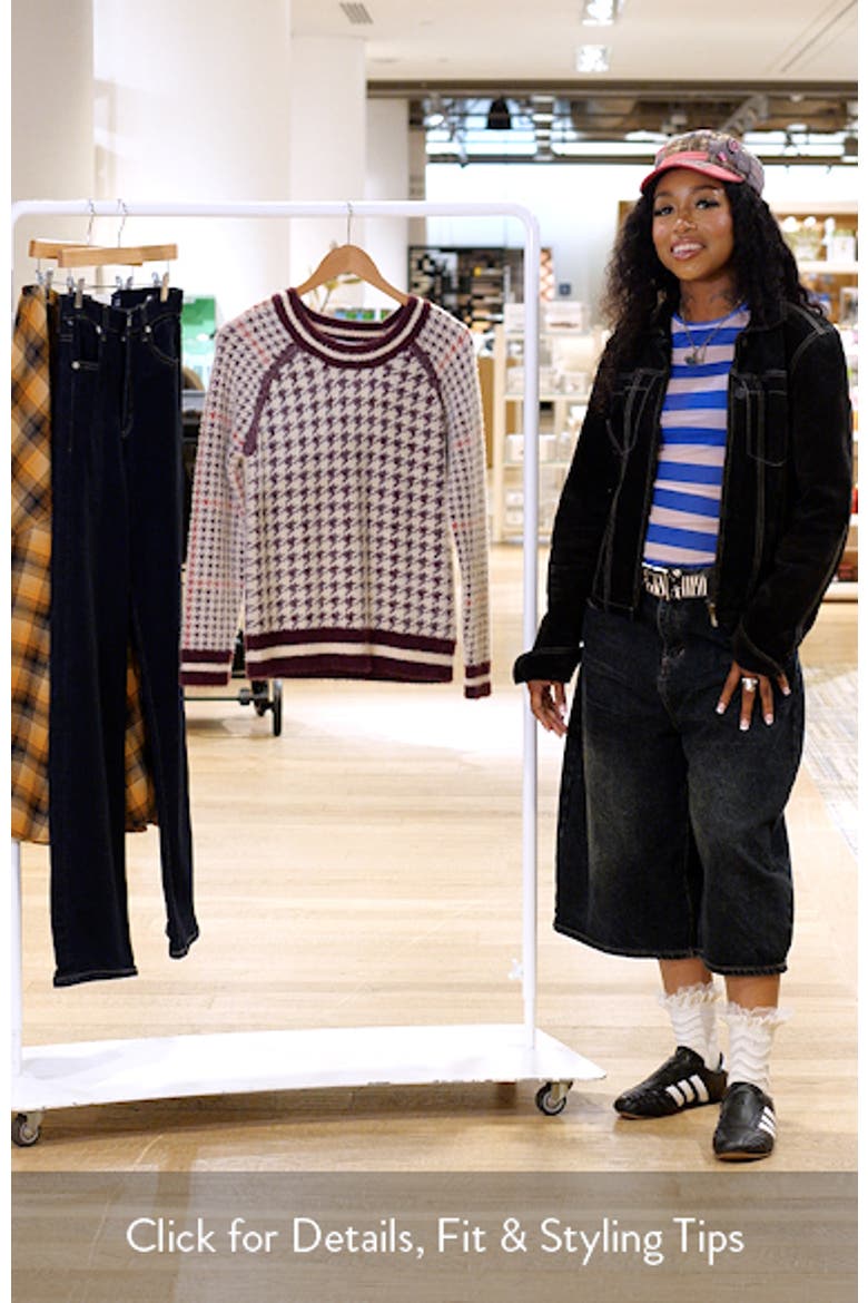 Raglan Sleeve Sweater video