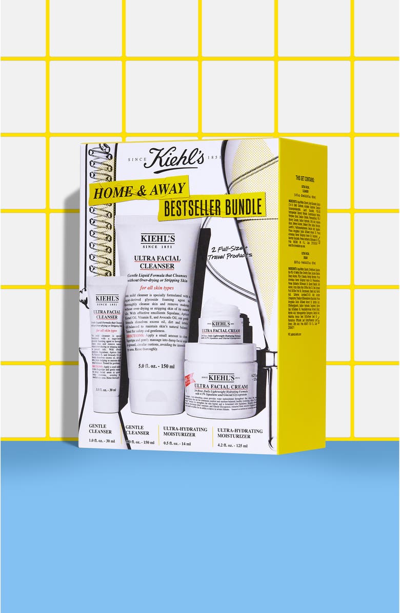 Kiehl's Since 1851 Ultra Facial Home & Away Bestseller Set (Nordstrom Exclusive) $108 Value, Alternate, color,