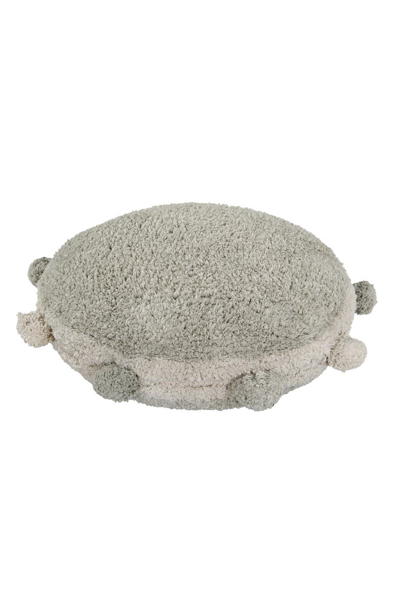 Lorena Canals Floor cushion Bubbly, Alternate, color, Olive, Natural