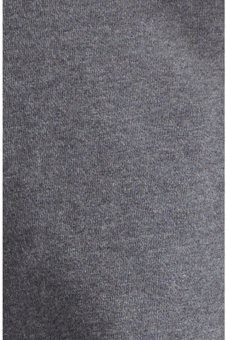 Contrast Stripe Fleece Joggers, Alternate, color, GREY