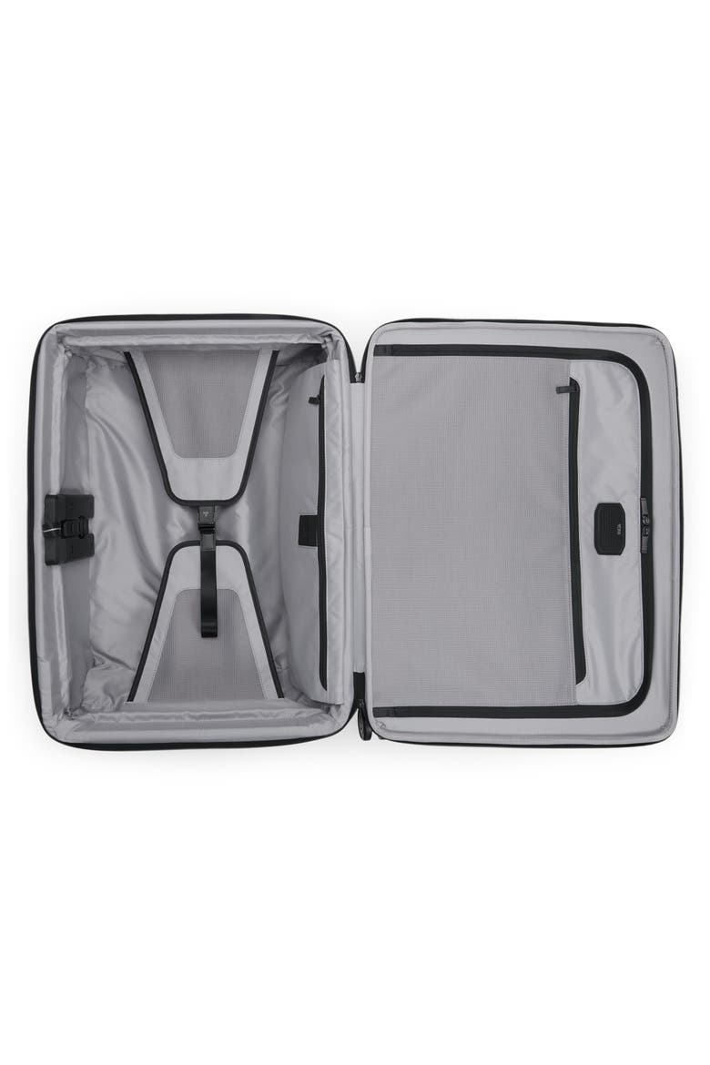 Alpha Medium Dual Access Expandable Checked Luggage, Alternate, color, NAVY