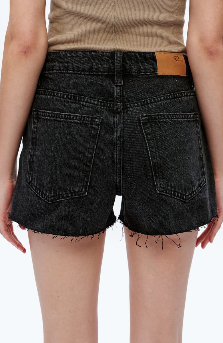 Bayeas Ella Cutoff Denim Shorts, Alternate, color, 