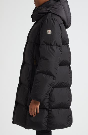 Litte Water Resistant Down Long Coat