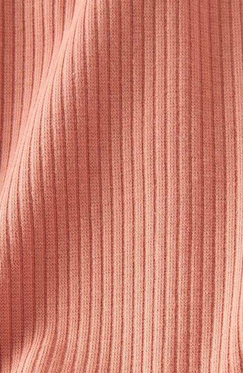 Nordstrom Rib Romper In Pink