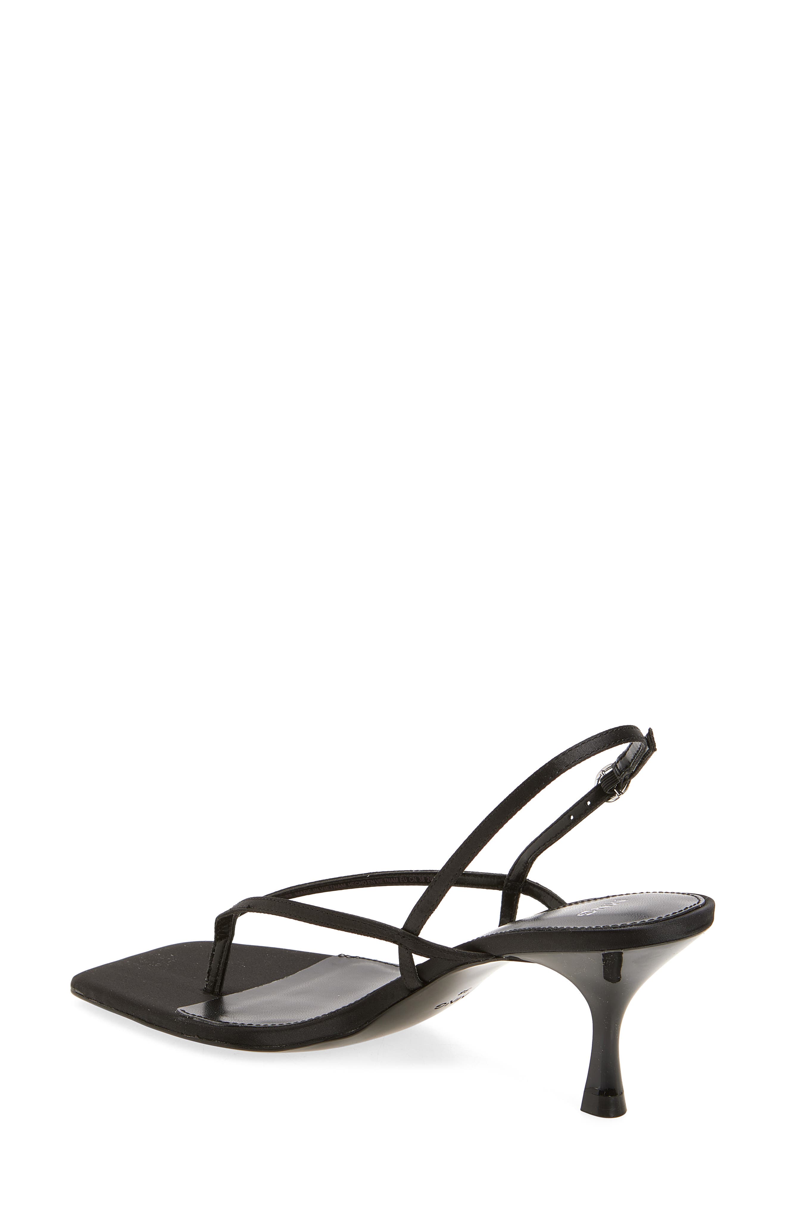 MANGO Ross Sandal, Alternate, color, Black