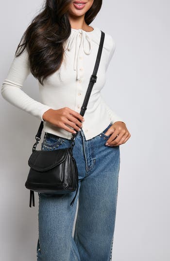 AIMEE All for Love Leather Mini Crossbody Bag | Nordstrom