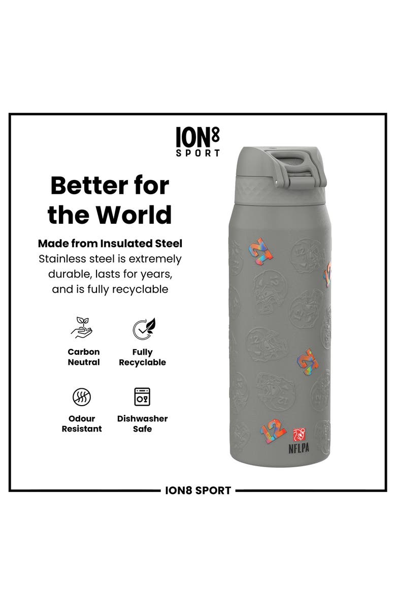 Ion8 NFL PA Thermal Steel Water Bottle - Signature Series, Alternate, color, 12