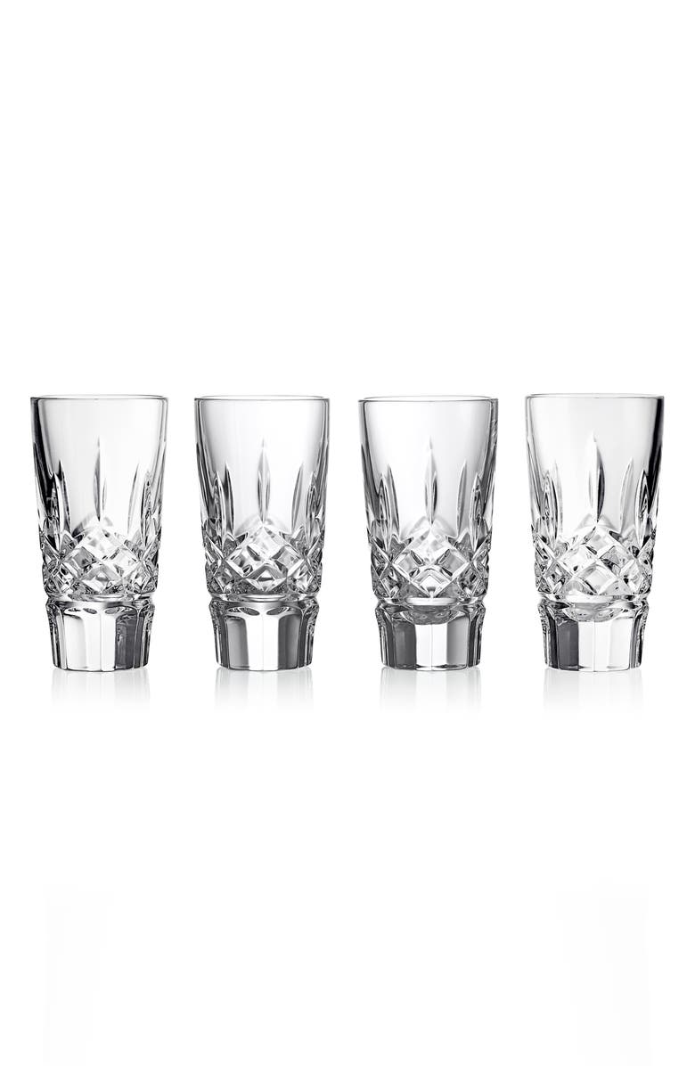 Waterford Lismore Set of 4 Shot Glasses, Main, color,