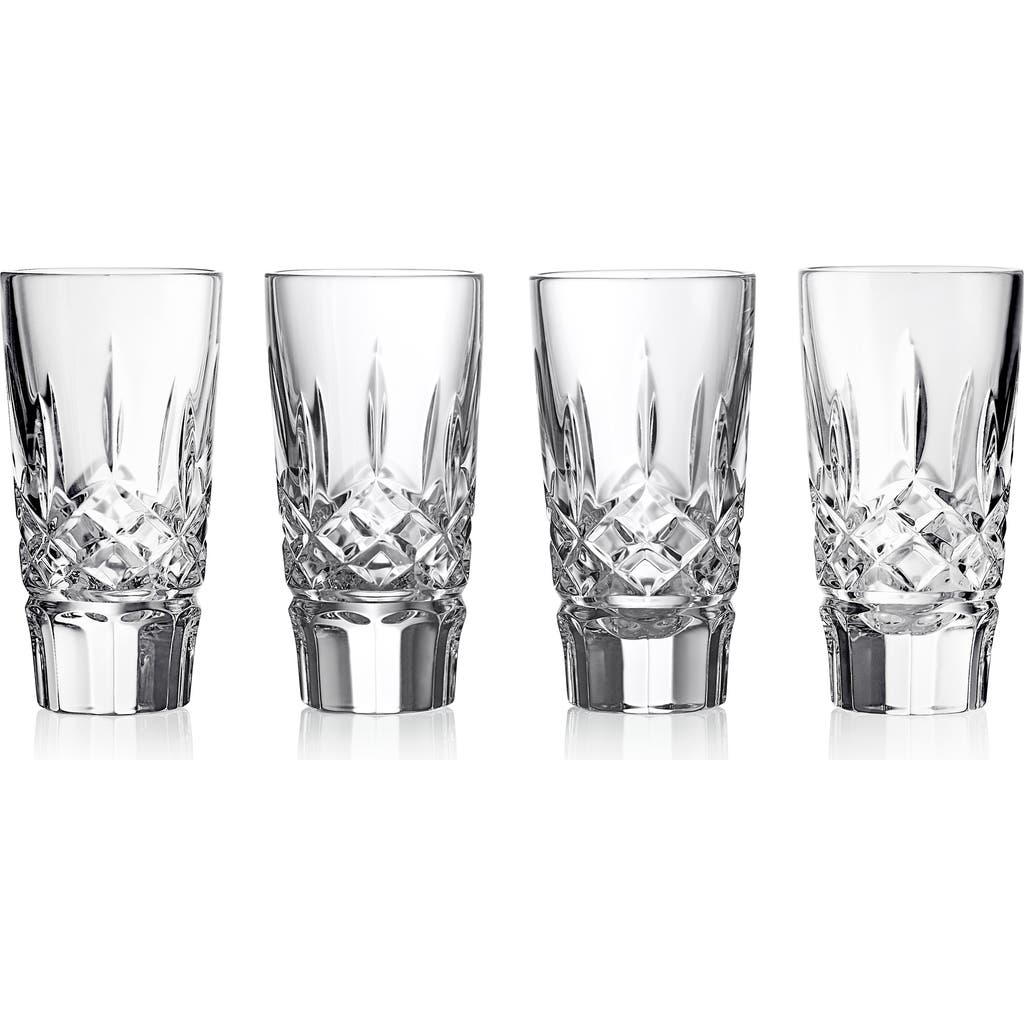 Waterford Lismore Crystal Shot Glass 55ml Set Of Four In No Color