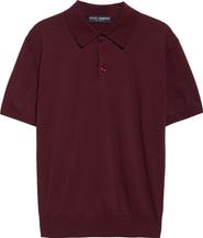 Dolce&Gabbana Cotton Polo Sweater