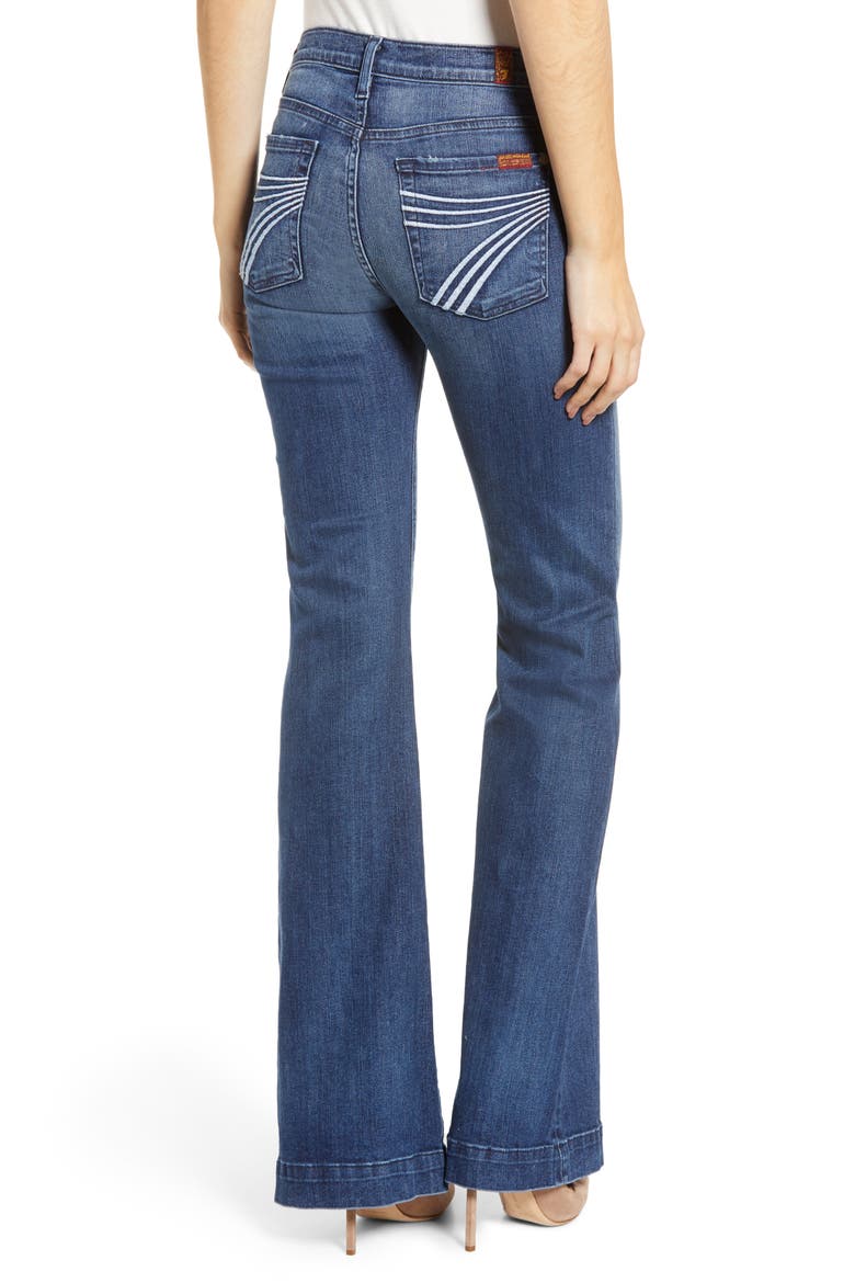 7 For All Mankind® b(air) Dojo Trouser Jeans, Alternate, color, LAKE BLUE