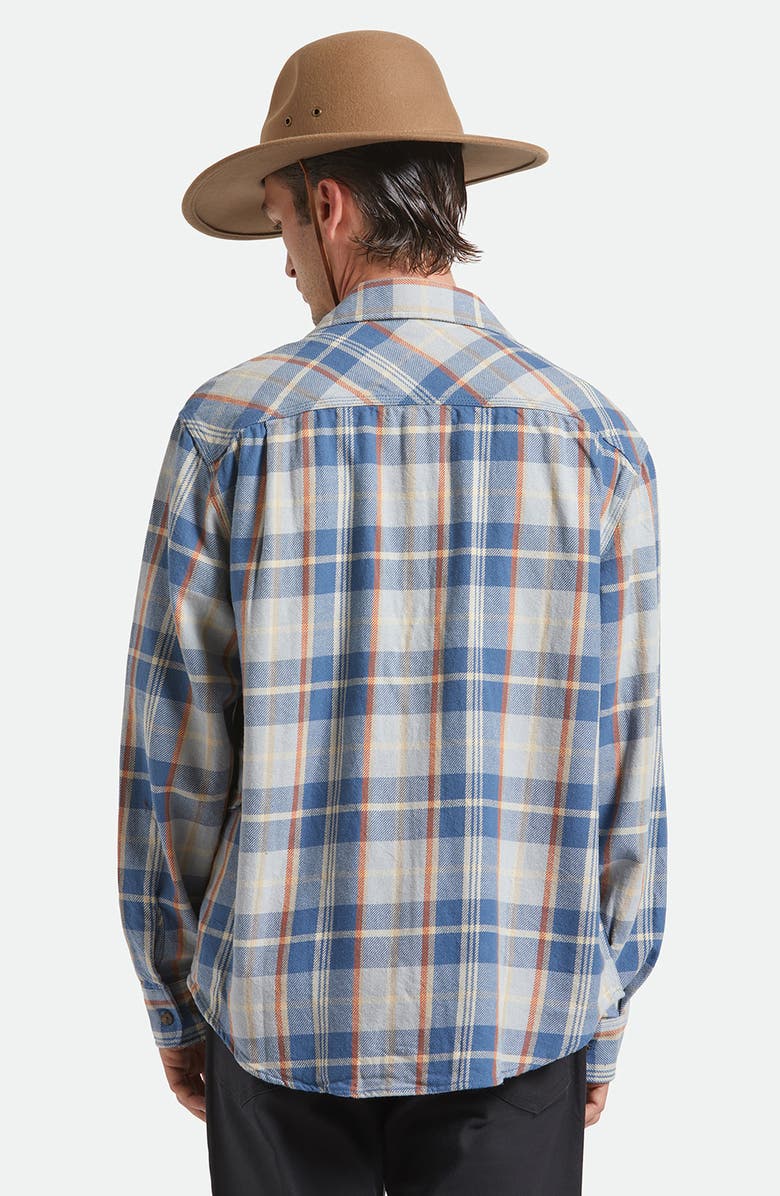 Brixton Cedar Packable Wool Felt Fedora, Alternate, color, Khaki