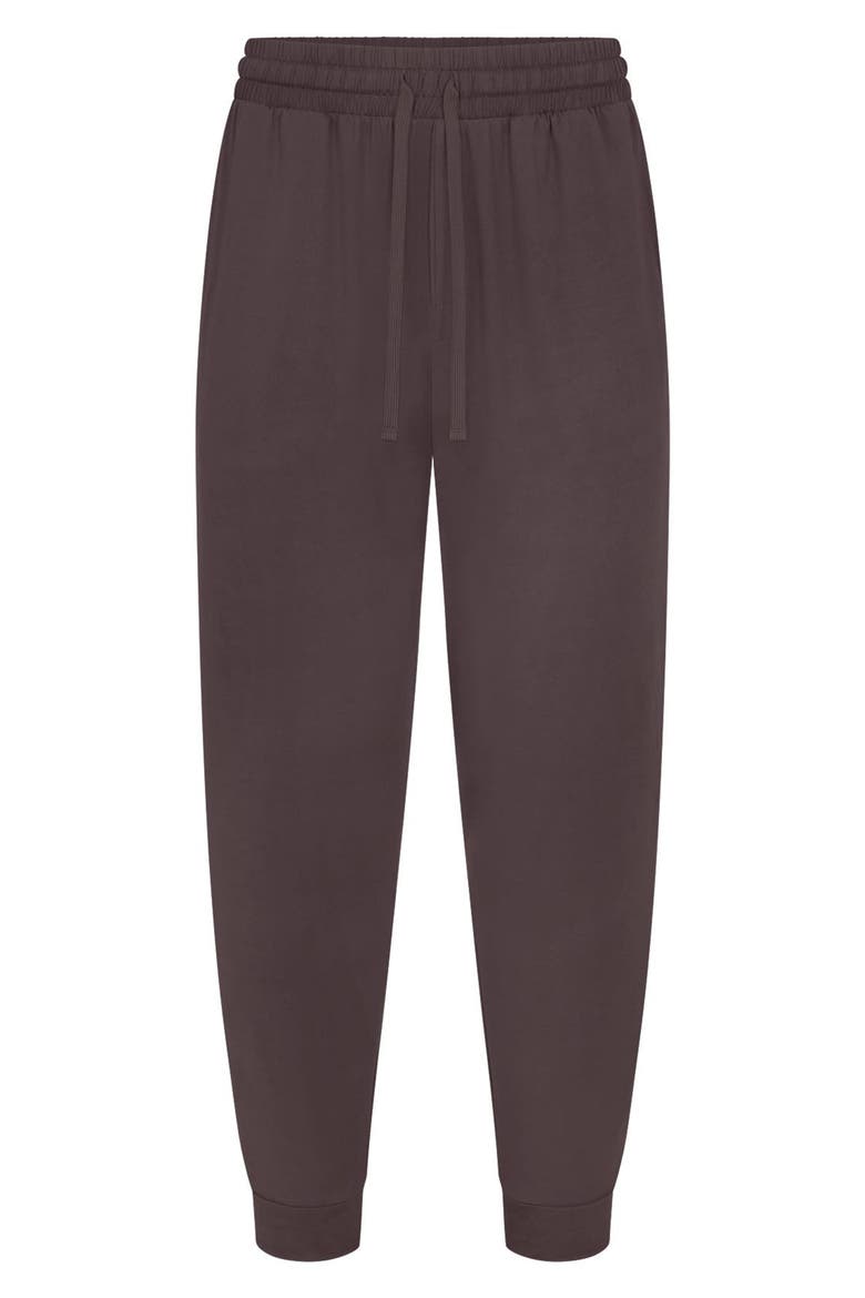 Outdoor Jersey Tapered Joggers, Alternate, color, IRON
