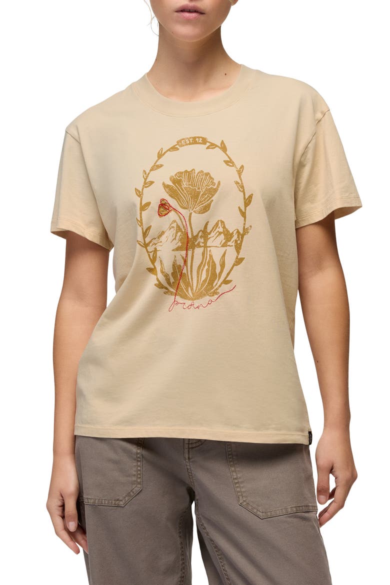 Everyday Mountain Graphic T-Shirt, Main, color, STONE