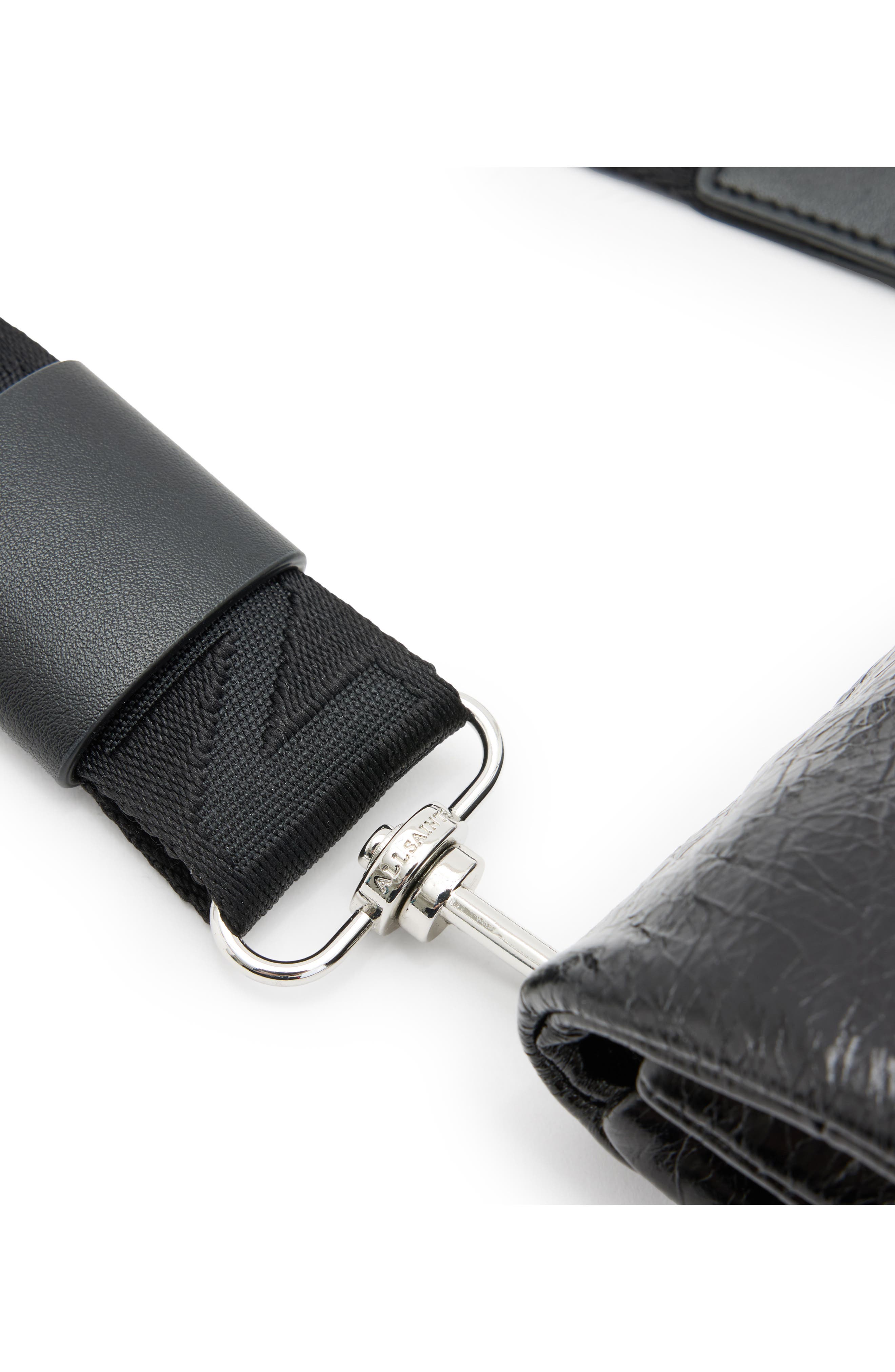 AllSaints Ezra Quilted Crossbody Bag, Alternate, color, 