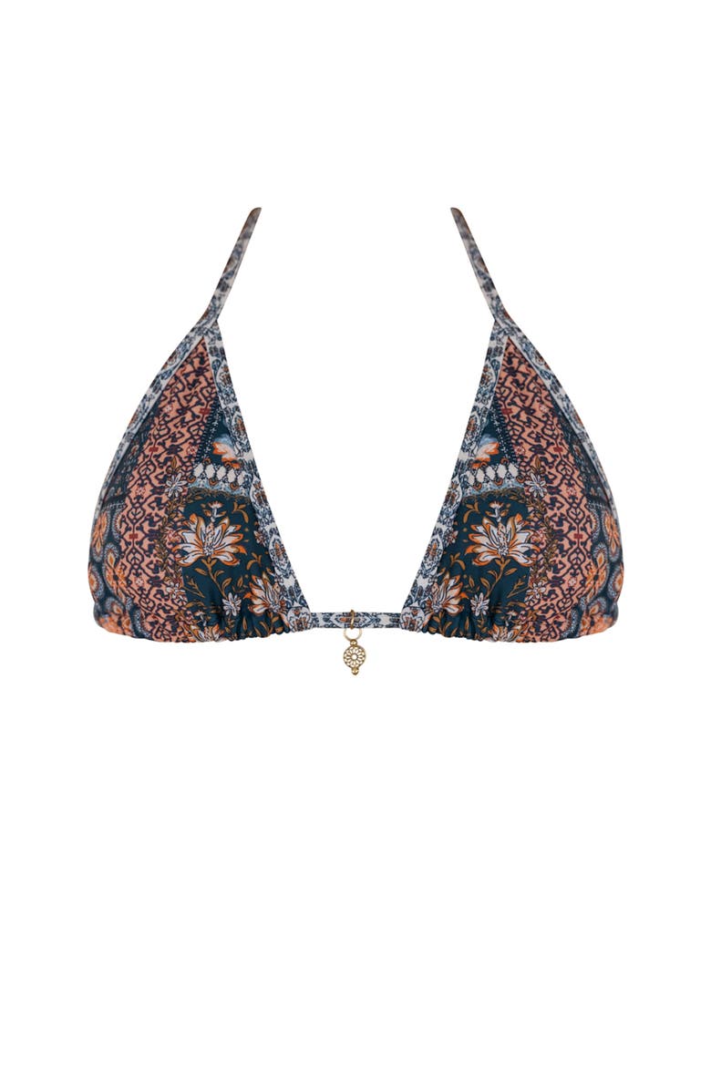 81040276 Ellie Bikini Top, Main, color, Navy Mosaic