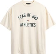Fear of God Essentials MLB Athletics '90s Fit Cotton Graphic T-Shirt