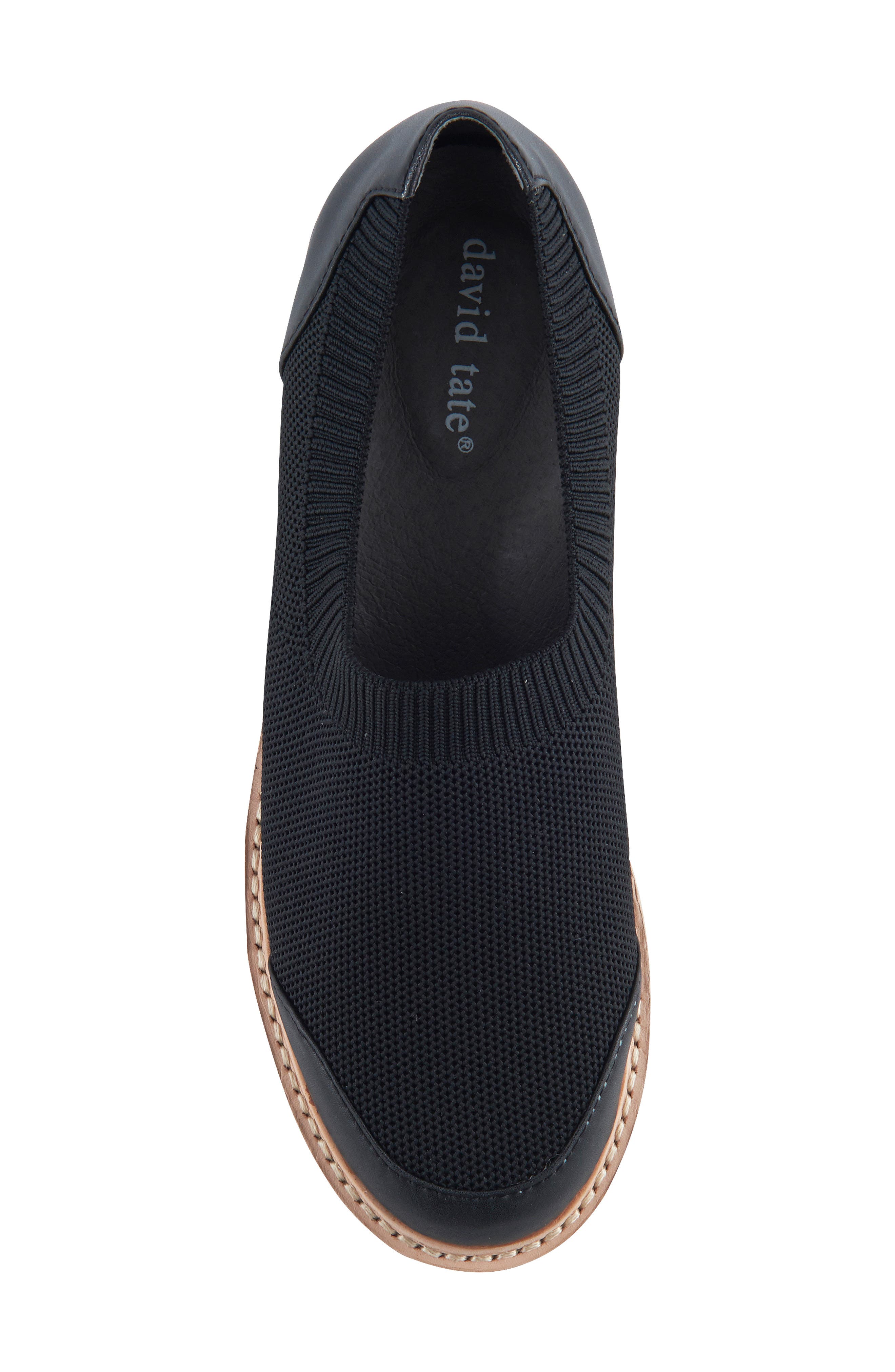 David Tate Social Loafer - Multiple Widths Available, Alternate, color, Black Fabric