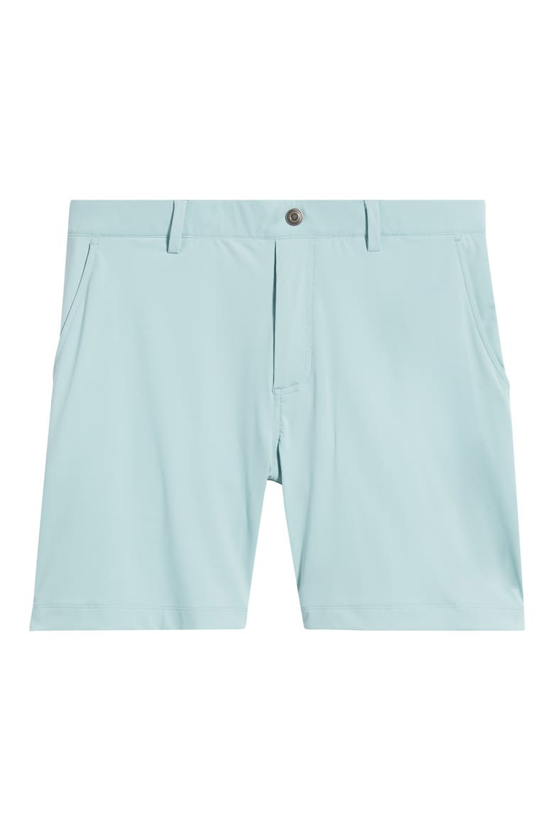Bunker Flat Front Stretch Golf Shorts, Alternate, color, SURF