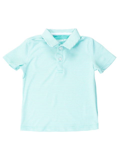 Boys Knit Short Sleeve Performance Polo