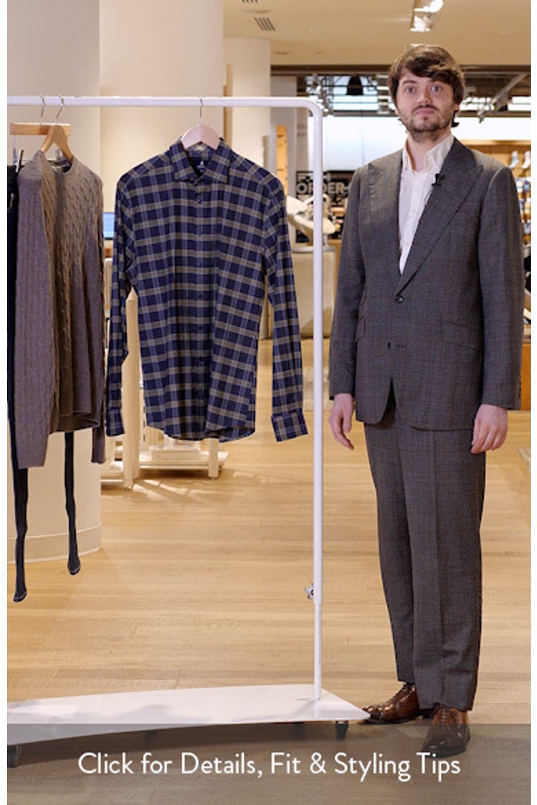 Daylynn Plaid Cotton Blend Button-Up Shirt video