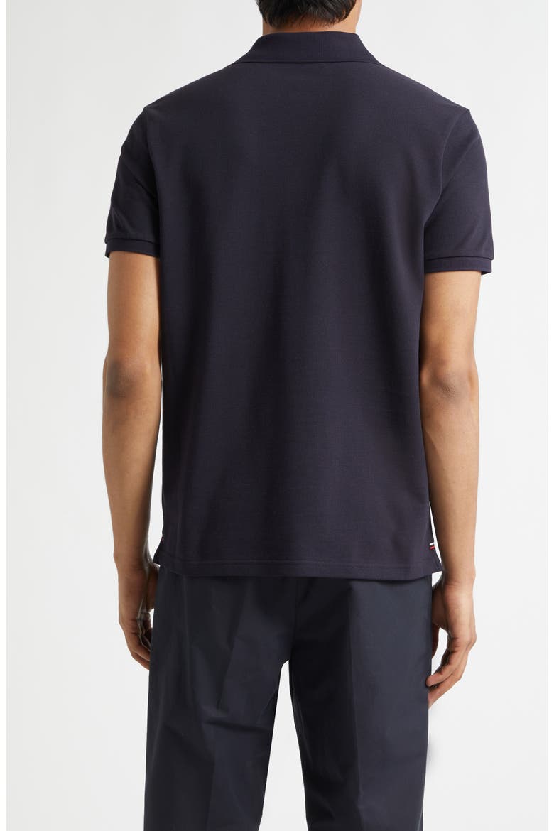 Logo Patch Cotton Polo, Alternate, color, NAVY