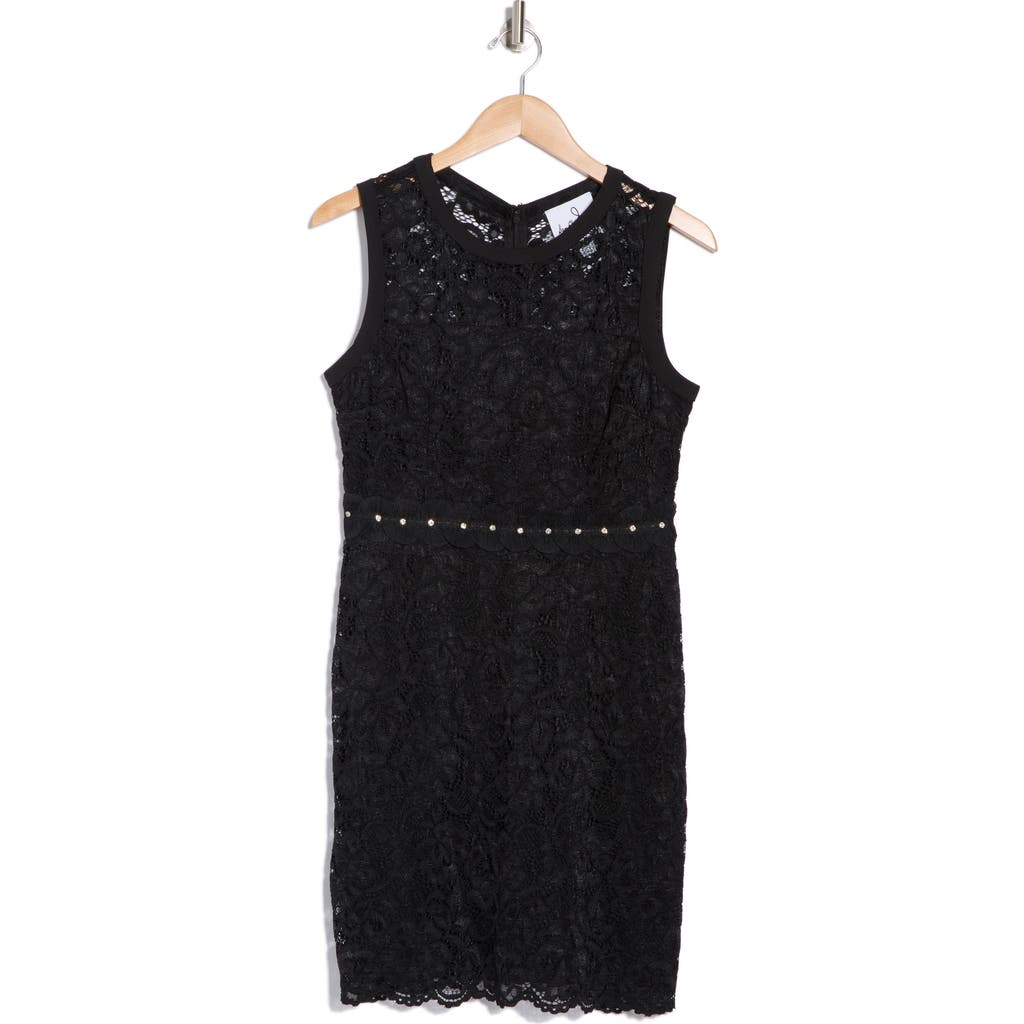 SAM EDELMAN SAM EDELMAN LACE SHEATH MINIDRESS