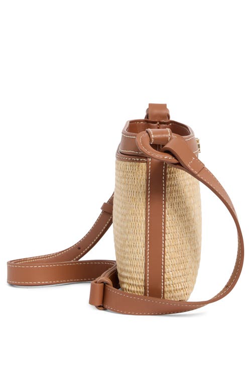 SAM EDELMAN SAM EDELMAN MARSELLA RAFFIA CROSSBODY BAG