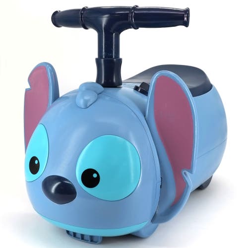 Kiddieland Zoom Zoom Ride On Stitch, Lights & Sounds, Disney Foottofloor