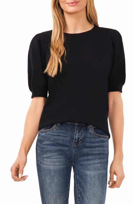 CeCe Puff Sleeve Sweater