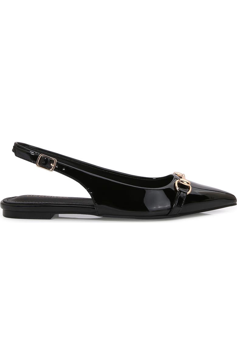 BERNESS Bit Slingback Flat, Alternate, color, Black