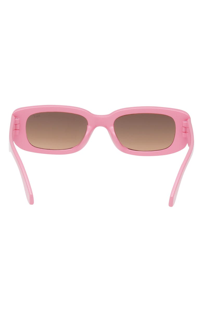 abercrombie kids Kids' Rectangular Sunglasses, Alternate, color, Orange/Pink