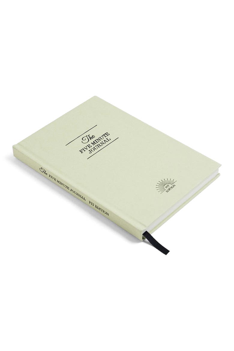 Health & Fitness Edition Five Minute Journal, Alternate, color, MINT