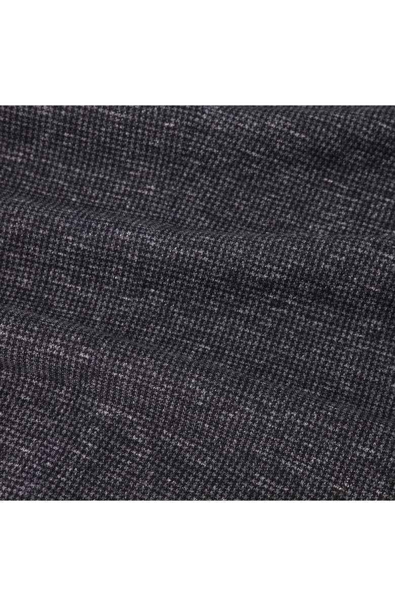 Victor Emmanuel Textured Comfort Knit Cotton Blend Sport Coat, Alternate, color, Charcoal